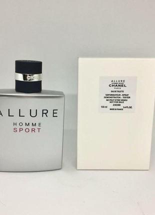 Chanel allure homme sport edt tester 100 ml