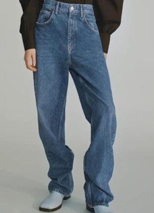 Широкие джинсы zara5 фото