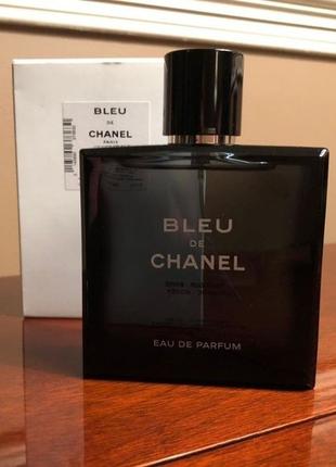 Chanel bleu de chanel edp 100 ml tester2 фото