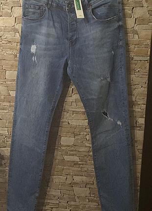 Джинсы , united colors of benetton, размер 35, италия