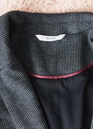 Модный пиджак в гусиную лапку4 фото