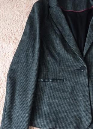 Модный пиджак в гусиную лапку3 фото