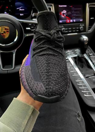 Кроссовки adidas yeezy boost 350 v2 black\blue 2