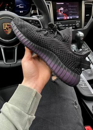 Кроссовки adidas yeezy boost 350 v2 black\blue3 фото