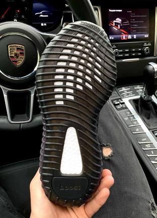 Кросівки adidas yeezy boost 350 v2 black\blue7 фото