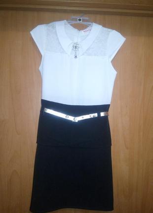 Красивое платье, сарафан в школу