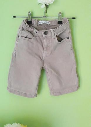 Длинные шорты zara на девочку 6-7 лет _ шорти на дівчинку