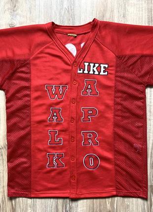 Чоловіча спортивна сітчаста футболка джерсі з нашивками big sam