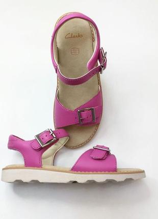 Шкіряні босоніжки clarks crown bloom оригінал 29, 29.5, 32.5