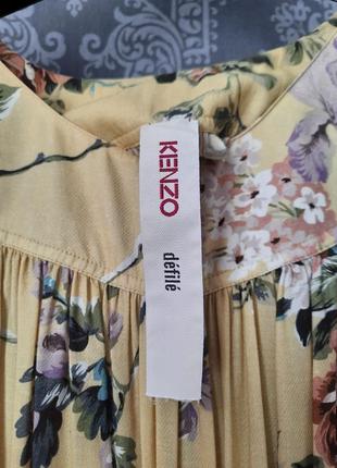 Платье kenzo defile подиум оригинал 5