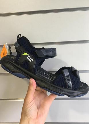 Дитячі шкіряні босоніжки на хлопчика kimboo (рр.32-37)