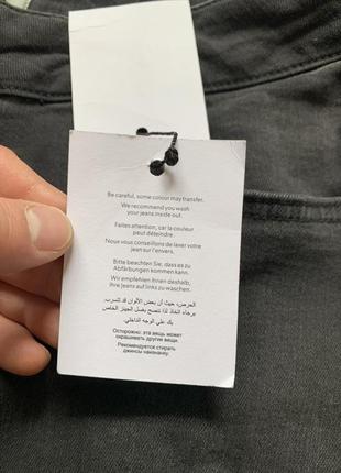 Мужские джинсовые шорты бриджи с потертостями new look7 фото