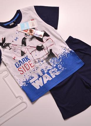 Комплект, сет з 2 штук футболка і шорти, набір disney 6 років