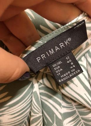 Майка з тропічним принтом від primark4 фото