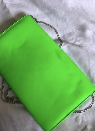 Салатовый клатч 2