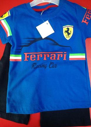 Костюм синій ferrari