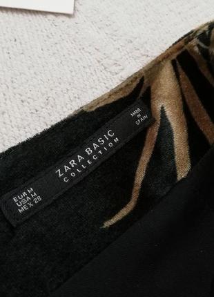🌿бархатная юбка zara basic🌿 8