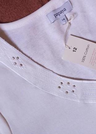 100%хлопок футболка papaya3 фото