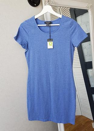 Трикотажное платье-футболка