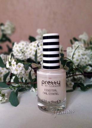 Pretty essential nail enamel лак для нігтів №003, creamy3 фото