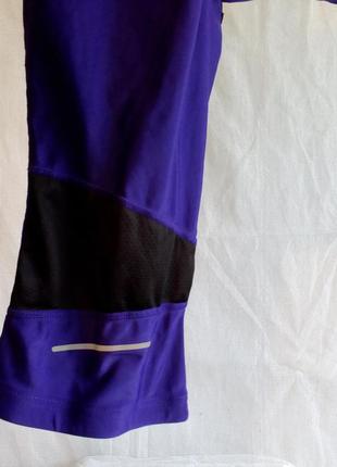 Crivit sports велошорти памперс coolmax® freshfx розмір l колір фіолетовий10 фото