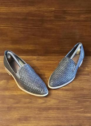 Плетеные туфли классика linea petite италия