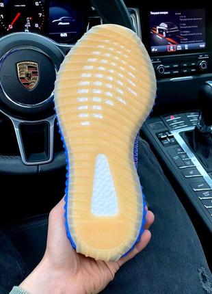 Чоловічі кросівки adidas yeezy boost 350 v2 blue\yellow8 фото