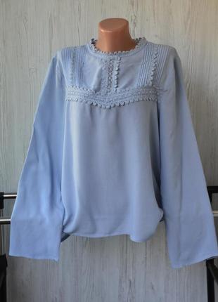 Нежный цвет блуза р.14