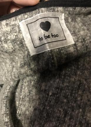 Шикарный пиджак серый твидовый укорочённый7 фото