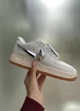 Nike air force🆕шикарные женские кроссовки🆕текстильные бежевые кеды найк аир форс