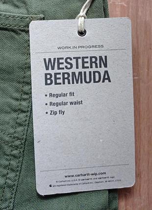Шорты carhartt western bermuda 2