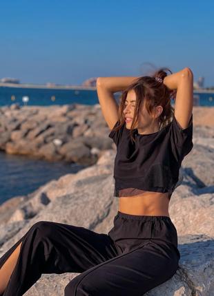 Бавовняний літній костюмчик