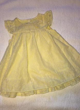 Платья 6-9 месяцев платье на девочку , малышку