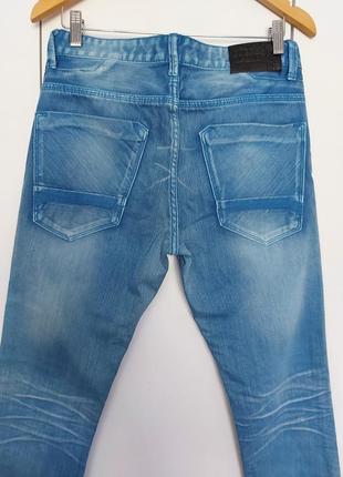 Крутые стильные джинсы coolcat supreme р.46 (30/32) хлопок/фабричные потертости8 фото