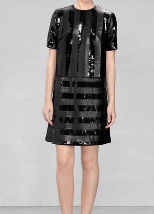Эффектное платье пайетки & other stores платье чешуя.