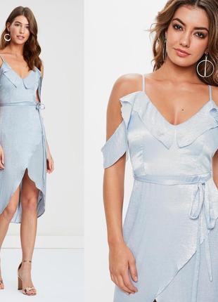 Асимметричное платье сарафан женское м missguided8 фото