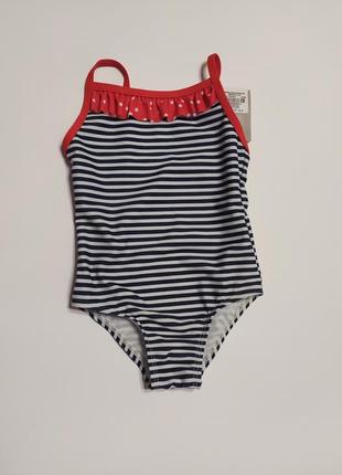 Купальник для дівчинки синій в смужку primark р.68, 74см