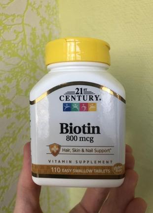 Шкіра, волосся і нігті біотин biotin usa