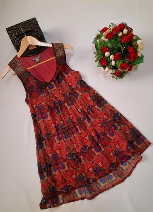 Літня шифонова коротка сукня плаття трапеція/распродажа летнее шифоновое короткое платье трапеция1 фото