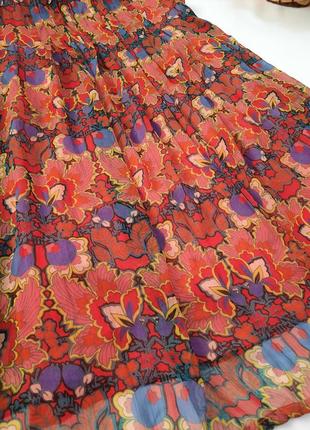 Літня шифонова коротка сукня плаття трапеція/распродажа летнее шифоновое короткое платье трапеция4 фото