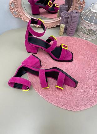 Босоніжки 🌈 будь-який колір 🎨 шкіра натуральна замша італія