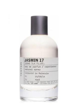 Парфюмированная вода le labo jasmin 17, евро качество, 100мл