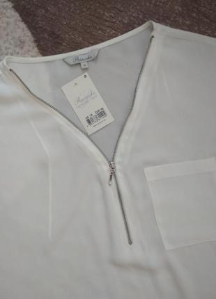 Шифонова блузка блуза футболка туніка2 фото