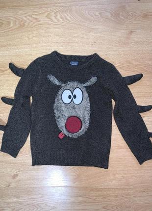 Кофта з оленьом