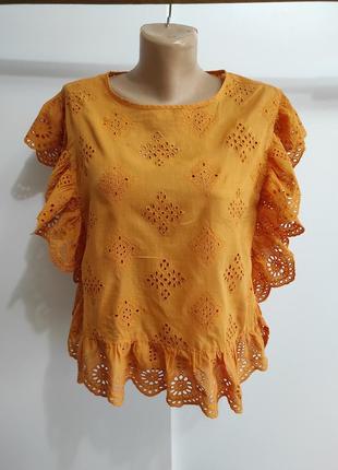 Блуза разлетайка вибита ovs