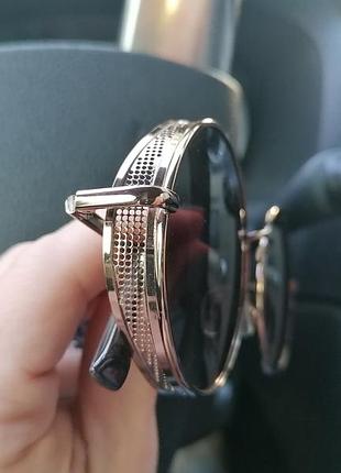 Очки круглые для водителя с поляризацией