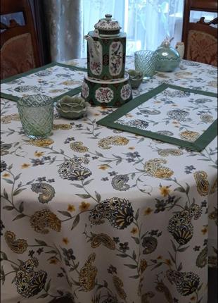 Скатерть водоотталкивающая с тефлоновой пропиткой