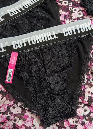 Мереживні трусики cottonhill (туреччина)/m/xl