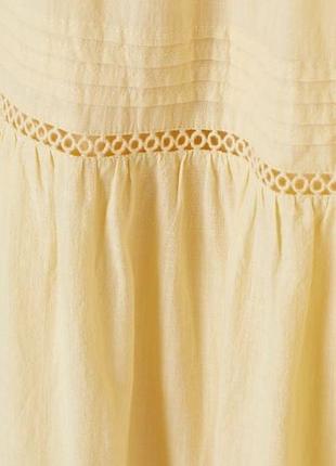 Хлопковое платье h&m 2