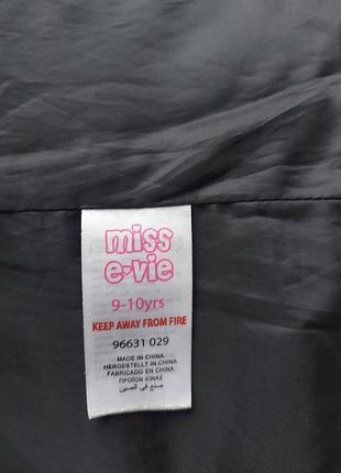 Куртка з еко шкіри для дівчинки 5